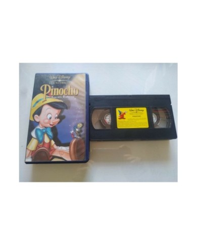 Pinocho Edicion Especial Los Clasicos de Walt Disney 2003 VHS Cinta Tape Espa?ol