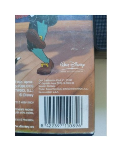 Pinocho Edicion Especial Los Clasicos de Walt Disney 2003 VHS Cinta Tape Espa?ol
