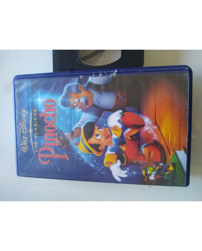 Pinocho Edicion Especial Los Clasicos Walt Disney 2003 VHS Cinta Tape Espa?ol Am