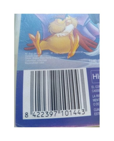 Merlin el Encantador 1992 Walt Disney - VHS Cinta Tape Espa?ol - Am
