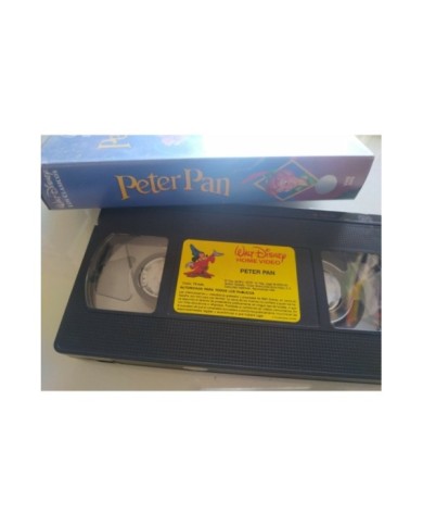 Peter Pan Los Clasicos de Walt Disney 1992 - VHS Cinta Tape Espa?ol - Am