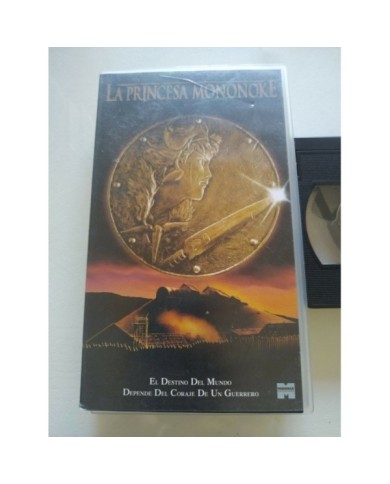La Princesa Mononoke Hayao Miyazaki Anime Studio Ghibli 2000 - VHS Espa?ol Am