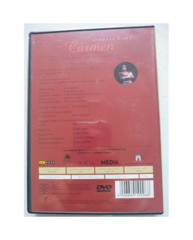 Carmen Georges Bizet Opera Zubin Mehta Maria Ewing - DVD Region 2-5 - Am