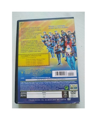 Cirque Du Soleil Nouvelle Experience - DVD + Extras Region 2 V.O.
