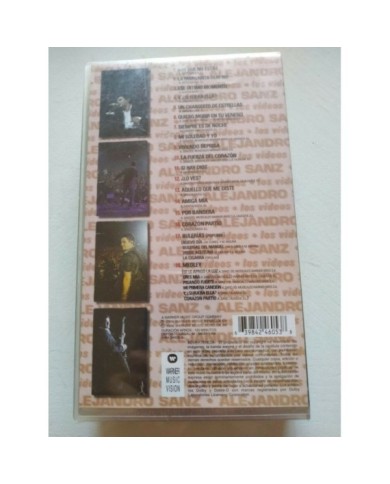Alejandro Sanz En Concierto Tour Mas 98 Warner - VHS Cinta Tape V.O. Nueva 4T