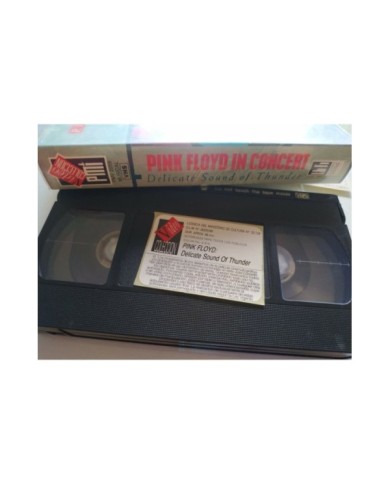 Pink Floyd In Concert Delicate Sound Of Thunder 1989 - VHS Cinta Tape V.O.