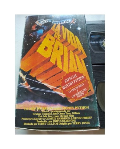 La Vida De Brian + Los Heroes del Tiempo Monty Python - 2 x VHS Espa?ol - 3T