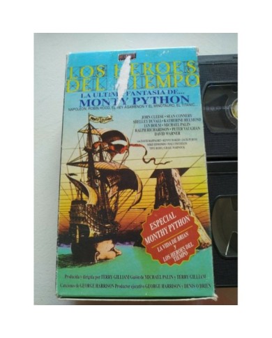 La Vida De Brian + Los Heroes del Tiempo Monty Python - 2 x VHS Espa?ol - 3T