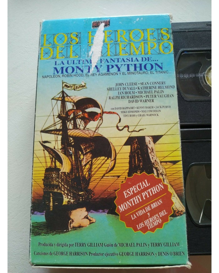 La Vida De Brian + Los Heroes del Tiempo Monty Python - 2 x VHS Espa?ol - 3T
