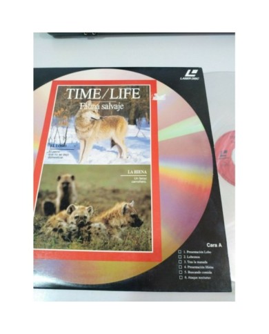 Time Life El Lobo Hiena Coyote Chacal - LASERDISC LD - 2T Time Life El Lobo Hiena Coyote Chacal - LASERDISC LD - 2T