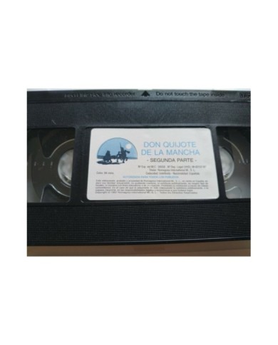 Don Quijote de la Mancha Animacion 1997 Fernando Fernan Gomez 2 x VHS Espa?ol 3T