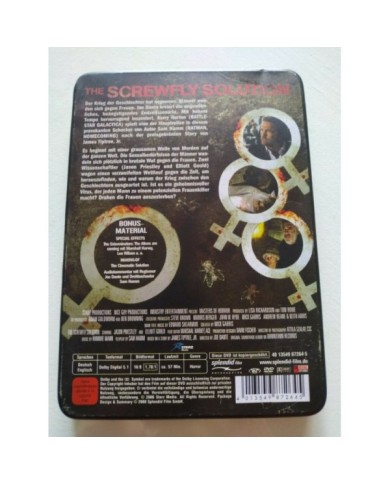 The Screwfly Solution  Sam Hamm Jason Priestley - DVD Aleman Ingles Am