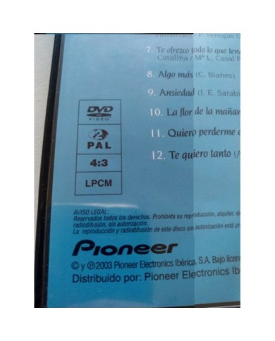 Karaoke 26 Baladas 3 Manuel Alejandro Calderon Blanes - DVD Region 2 - AM