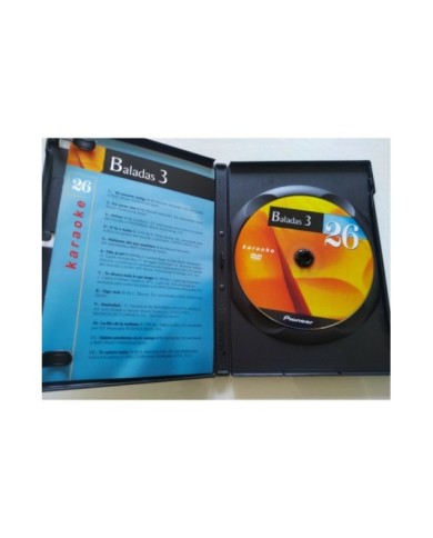Karaoke 26 Baladas 3 Manuel Alejandro Calderon Blanes - DVD Region 2 - AM