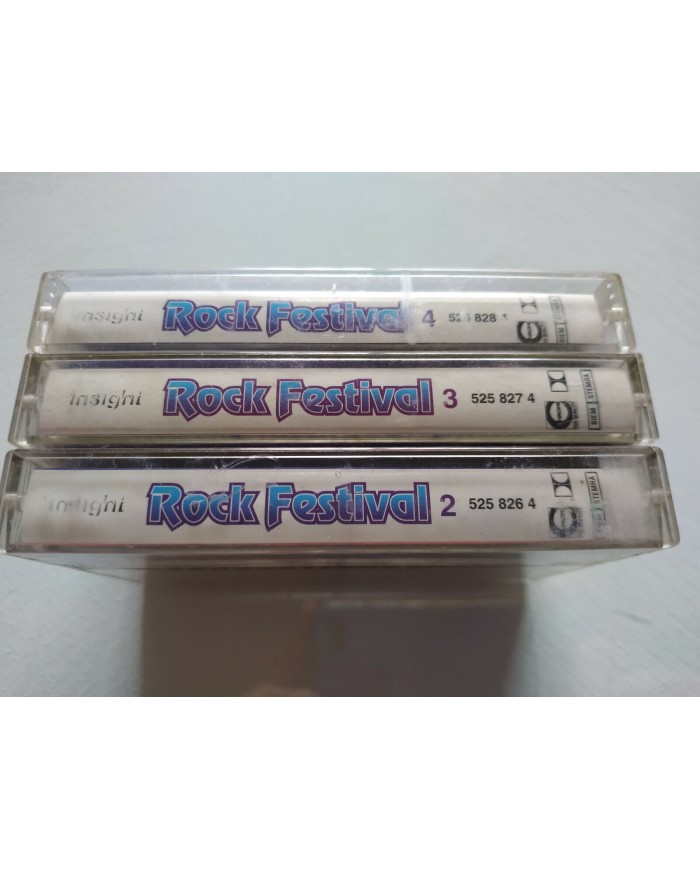 Rock Festival 1995 Steppenwolf Traffic  David Bowie Santana Cinta Tape Cassette