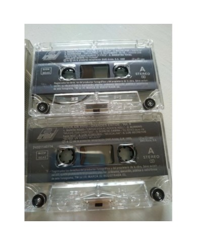 Rock En Vivo 1993 Baron Rojo Siniestro Total Rosendo Le?o Obus - 2 x Cassette