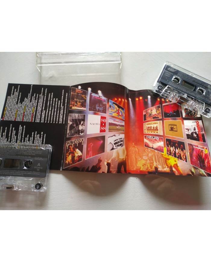 Rock En Vivo 1993 Baron Rojo Siniestro Total Rosendo Le?o Obus - 2 x Cassette