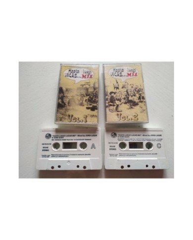 Hasta Luego Lucas Mix 1997 Blanco y Negro Max Mix - 2 x Cinta Tape Cassette