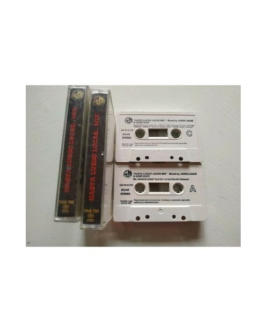 Hasta Luego Lucas Mix 1997 Blanco y Negro Max Mix - 2 x Cinta Tape Cassette