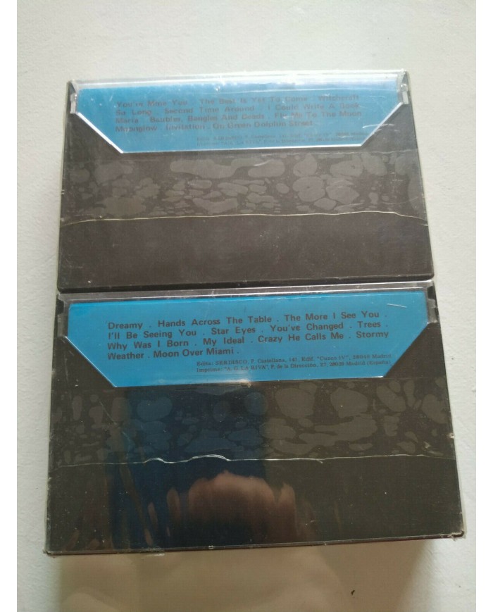 Sarah Vaughan Spotlight On Zafiro - 2 x Cinta Tape Cassette Nueva