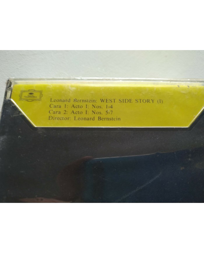 West Side Story Leonard Bernstein Carreras - 2 x Cinta Tape Cassette Nueva