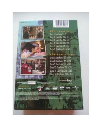 Amar en Tiempos Revueltos Tercera Temporada 3 Completa 255 Episodios 12 x DVD 3T