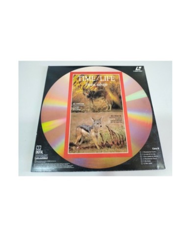 Time Life El Lobo Hiena Coyote Chacal - LASERDISC LD - 2T Time Life El Lobo Hiena Coyote Chacal - LASERDISC LD - 2T