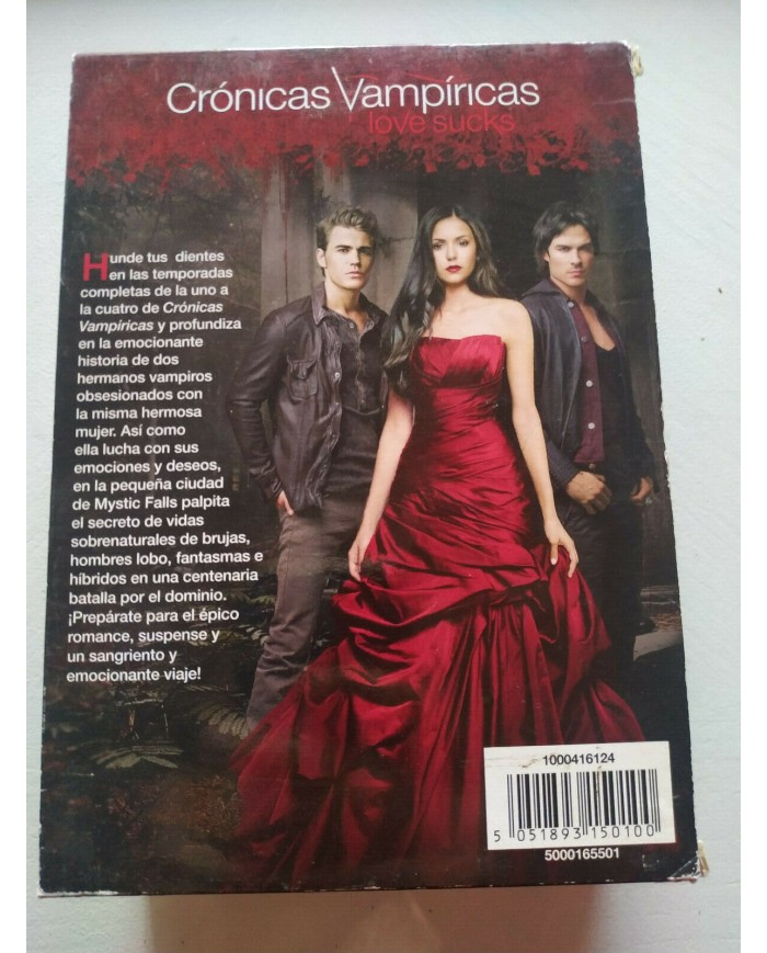 Cronicas Vampiricas Temporadas 1-4 Completas - DVD Espa?ol Ingles - 3T Cronicas Vampiricas Temporadas 1-4 Completas - DVD Espa?ol Ingles - 3T