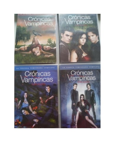 Cronicas Vampiricas Temporadas 1-4 Completas - DVD Espa?ol Ingles - 3T Cronicas Vampiricas Temporadas 1-4 Completas - DVD Espa?ol Ingles - 3T