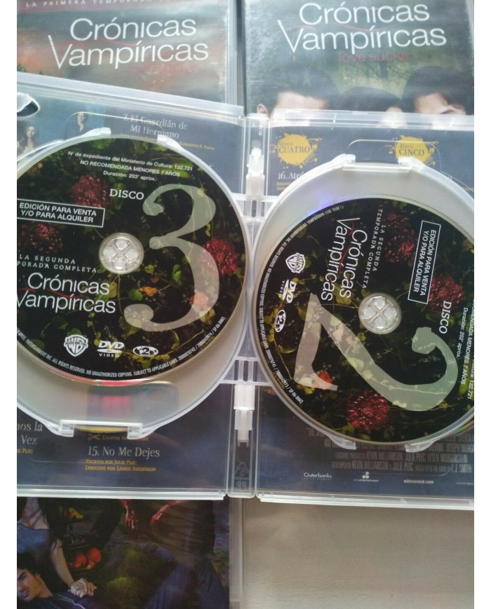 Cronicas Vampiricas Temporadas 1-4 Completas - DVD Espa?ol Ingles - 3T Cronicas Vampiricas Temporadas 1-4 Completas - DVD Espa?ol Ingles - 3T