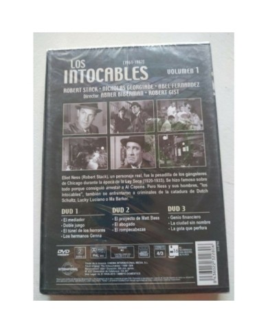 Los Intocables Volumen 1 1961-1962 - 3 x DVD Espa?ol Ingles Nueva 3T