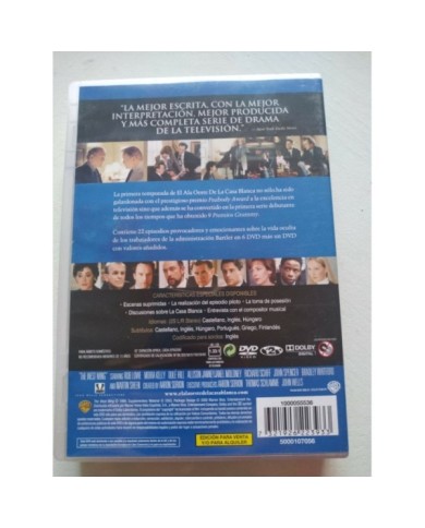 El Ala Oeste de la Casa Blanca Primera Temporada Completa 1999 - 7 x DVD - 3T