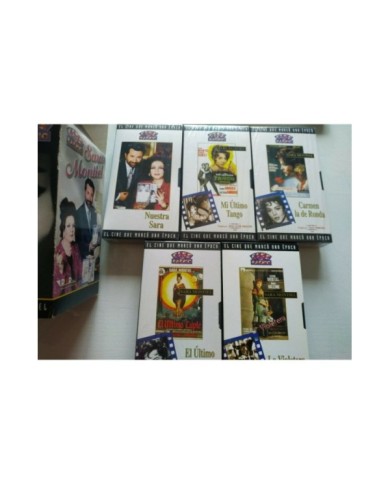 Sara Montiel Coleccion 5 Peliculas El Ultimo Cuple - 5 x VHS Cinta Espa?ol Nuevo