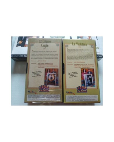 Sara Montiel Coleccion 5 Peliculas El Ultimo Cuple - 5 x VHS Cinta Espa?ol Nuevo