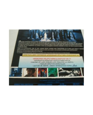 Heroes Primera Temporada 1 Completa - 8 x DVD Espa?ol Ingles Region 2 - 3T