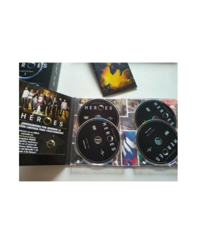 Heroes Primera Temporada 1 Completa - 8 x DVD Espa?ol Ingles Region 2 - 3T