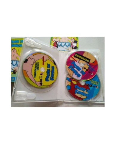 Padre de Familia Quinta Temporada 5 Completa - DVD Espa?ol Ingles Region 2 - 3T