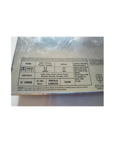 Sexo en Nueva York Temporada 2 Completa - 3 x DVD Espa?ol Ingles Region 2 - 3T