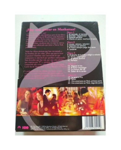 Sexo en Nueva York Temporada 6 Completa - 5 x DVD Espa?ol Ingles Region 2 - 3T