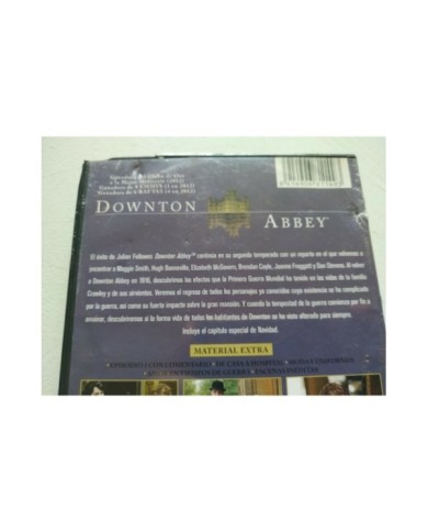 Downtown Abbey Temporada 2 Completa - 4 x DVD Espa?ol Ingles Region 2 - 3T