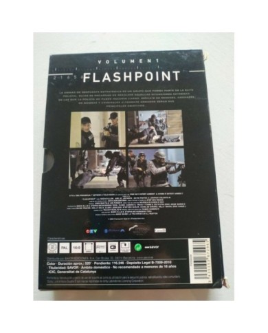 Flashpoint Temporada Volumen 1 - 5 x DVD Espa?ol Region 2 - 3T