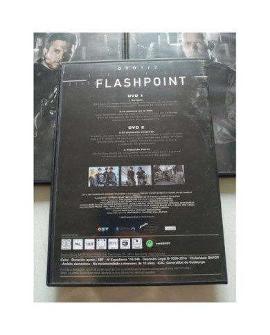 Flashpoint Temporada Volumen 1 - 5 x DVD Espa?ol Region 2 - 3T