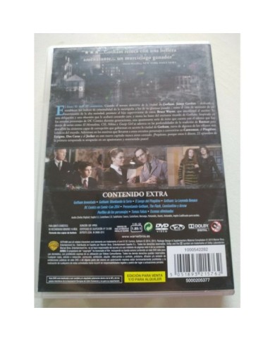 Gotham Primera Temporada 1 Completa DC - 6 x DVD Espa?ol Ingles Region 2 - 3T