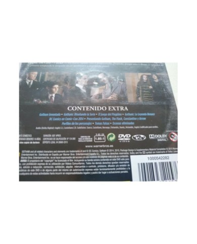 Gotham Primera Temporada 1 Completa DC - 6 x DVD Espa?ol Ingles Region 2 - 3T