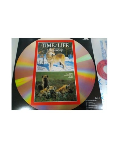 Time Life El Lobo Hiena Coyote Chacal - LASERDISC LD - 2T Time Life El Lobo Hiena Coyote Chacal - LASERDISC LD - 2T