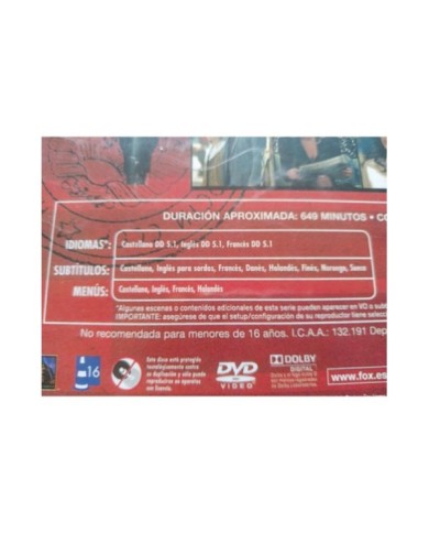 The Americans Segunda Temporada 2 Completa - 4 x DVD Espa?ol Ingles Region 2 3T