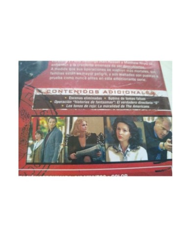 The Americans Segunda Temporada 2 Completa - 4 x DVD Espa?ol Ingles Region 2 3T