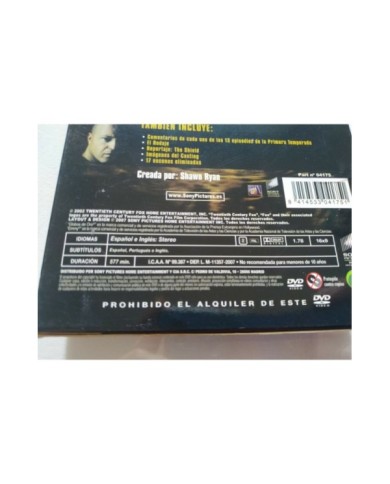The Shield Primera Temporada 1 Completa - 4 x DVD Espa?ol Ingles Region 2 - 3T