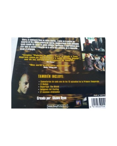 The Shield Primera Temporada 1 Completa - 4 x DVD Espa?ol Ingles Region 2 - 3T
