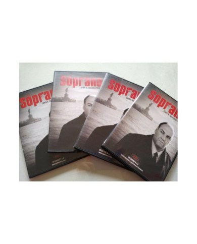 Los Soprano Sexta Temporada 6 Completa - 4 x DVD Espa?ol Ingles Region 2 - 3T
